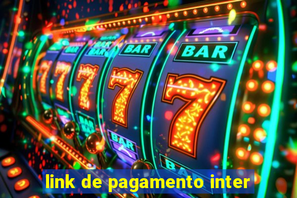 link de pagamento inter